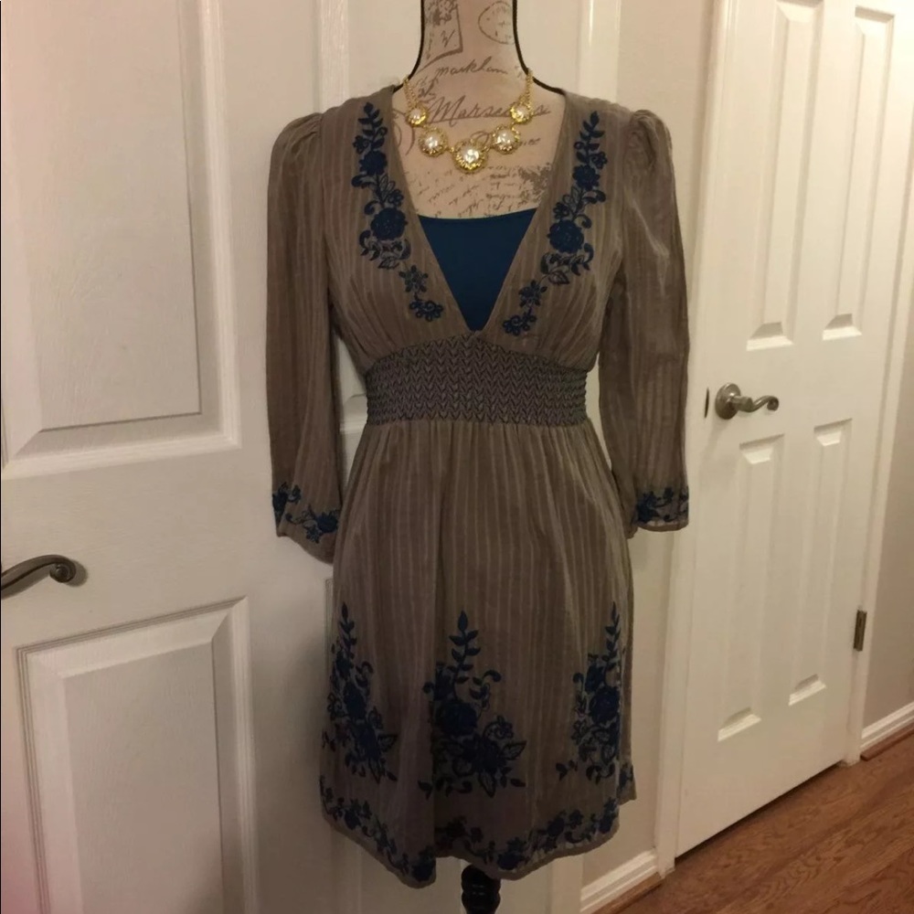 Flying tomato brown dress with under Top
